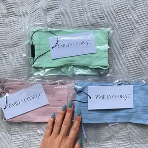NWT- Emilia George- cute Covid cloth facial mask